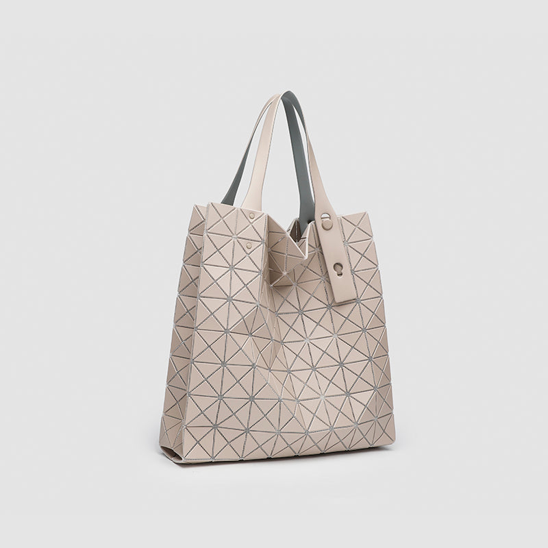 【Leah】Colorful Elegance: Large Capacity 8-Slot Diamond Quilted Tote Bag