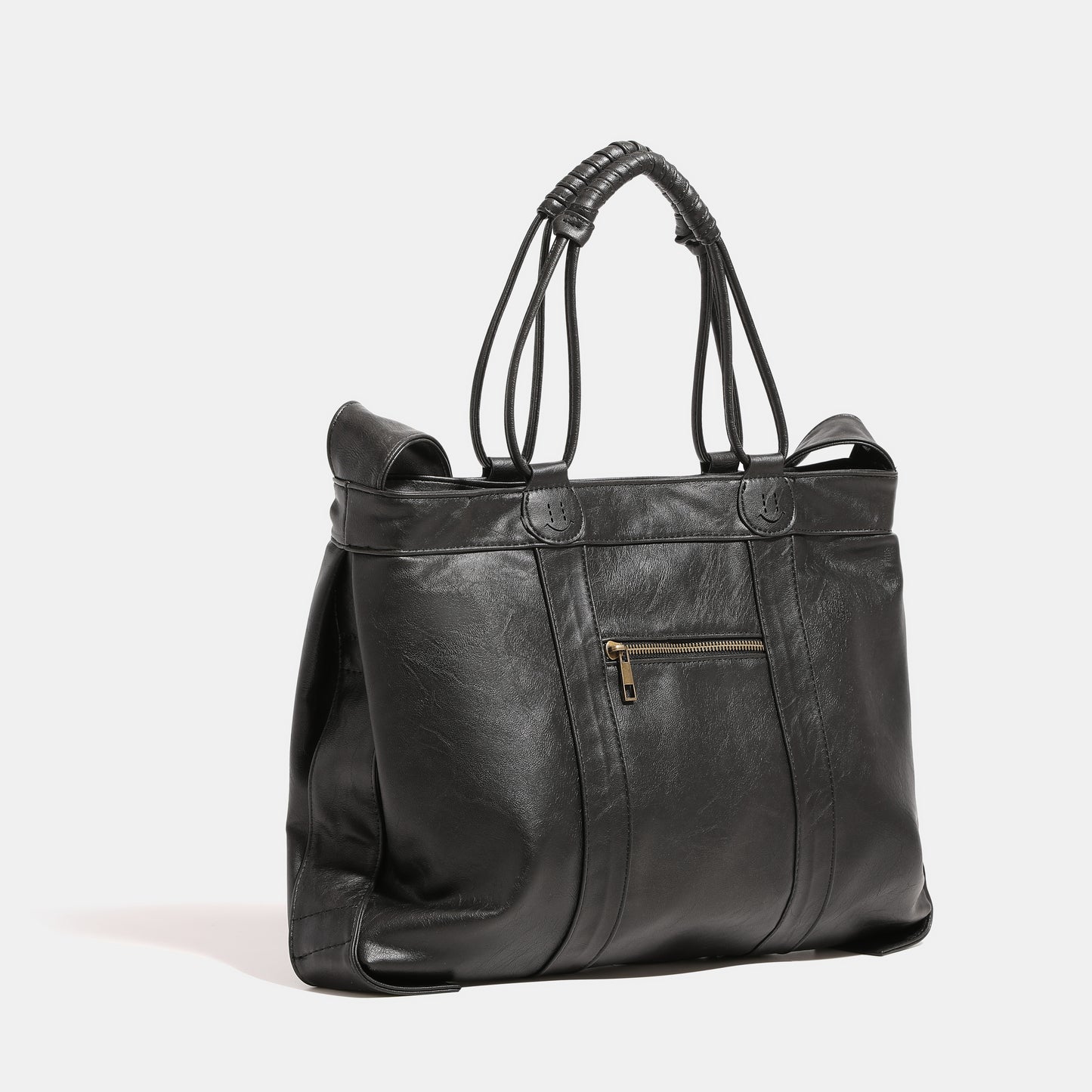 【Leah】Versatile Elegance: Spacious Tote Bag for Work and Play