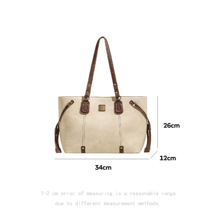 【Leah】Women's Big Capacity Shoulder Tote Bag