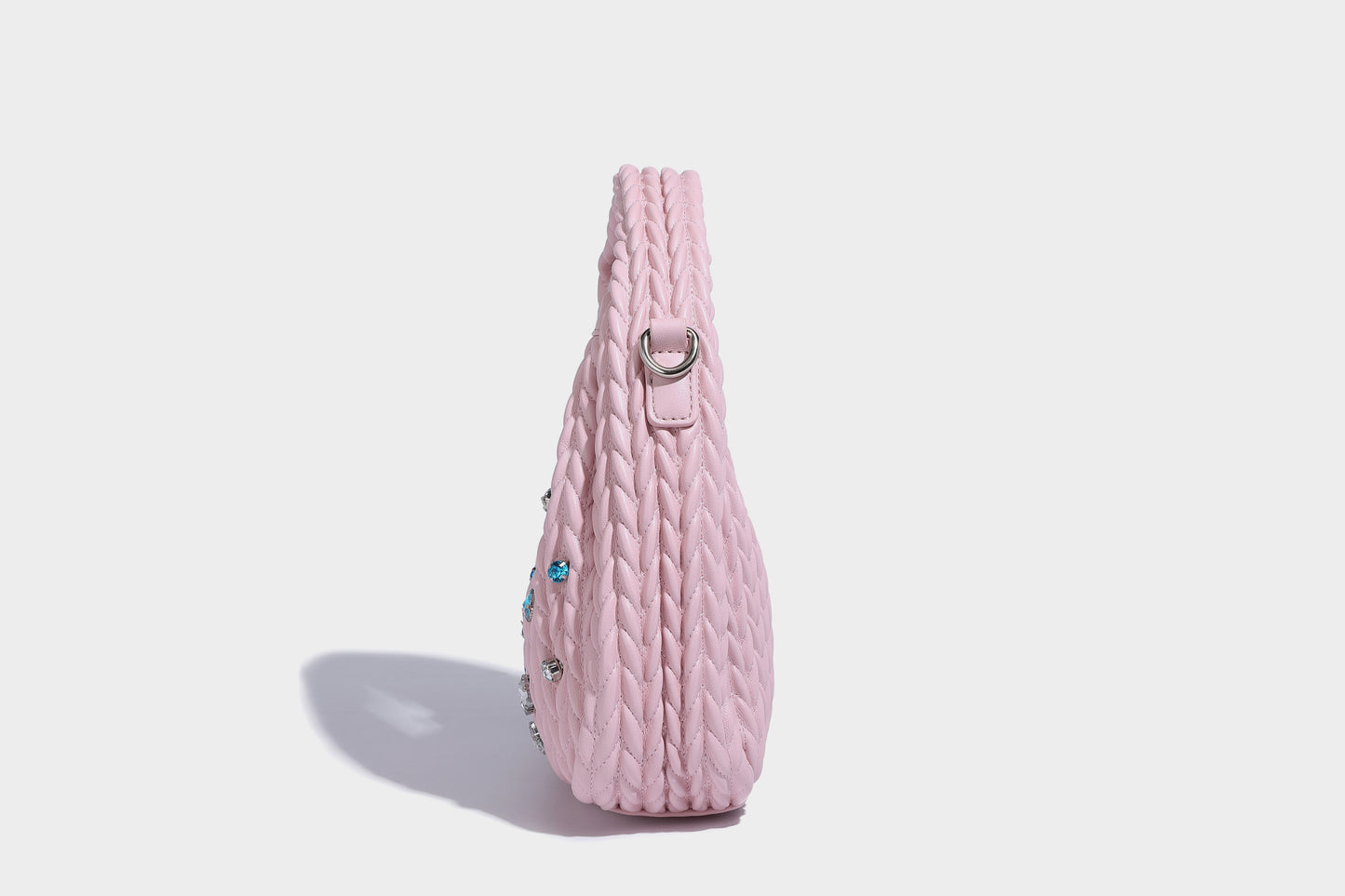 【Leah】Color Your World: Six-Hued Ruffled Cloud Shoulder Bag