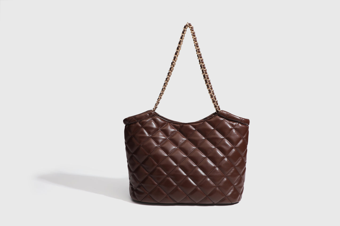 【Leah】Stylish Storage: Spacious Quilted Shoulder Bag for Every Occasion