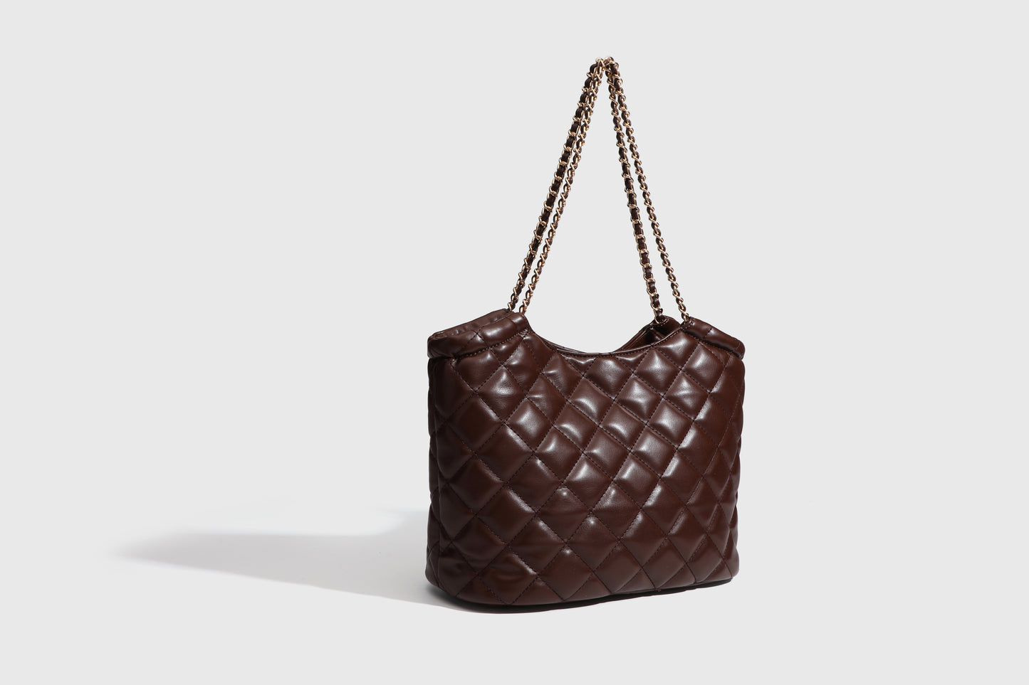 【Leah】Stylish Storage: Spacious Quilted Shoulder Bag for Every Occasion