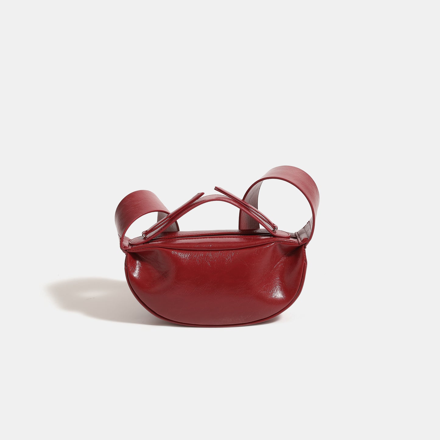 【Leah】Women's red shoulder bag