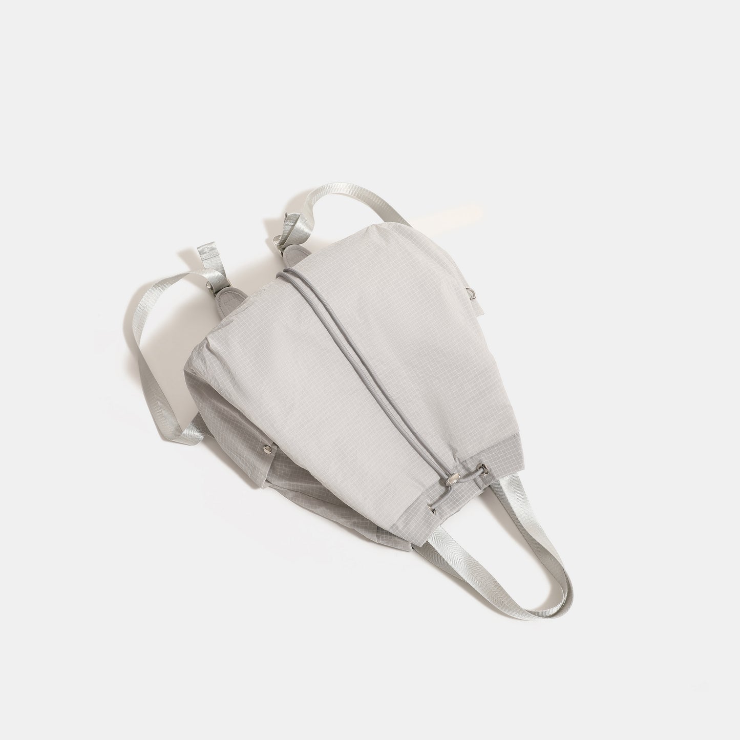 【Leah】Versatile Gray Backpack Handbag - The Perfect Blend of Style and Utility