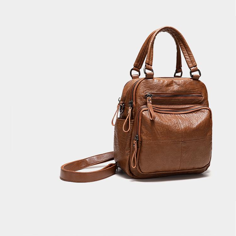 【Leah】Two-in-One Backpack and Handbag - Minimalist Design with Maximum Utility