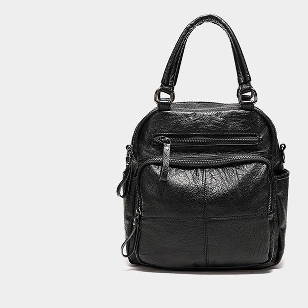 【Leah】Two-in-One Backpack and Handbag - Minimalist Design with Maximum Utility