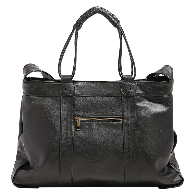 【Leah】Versatile Elegance: Spacious Tote Bag for Work and Play